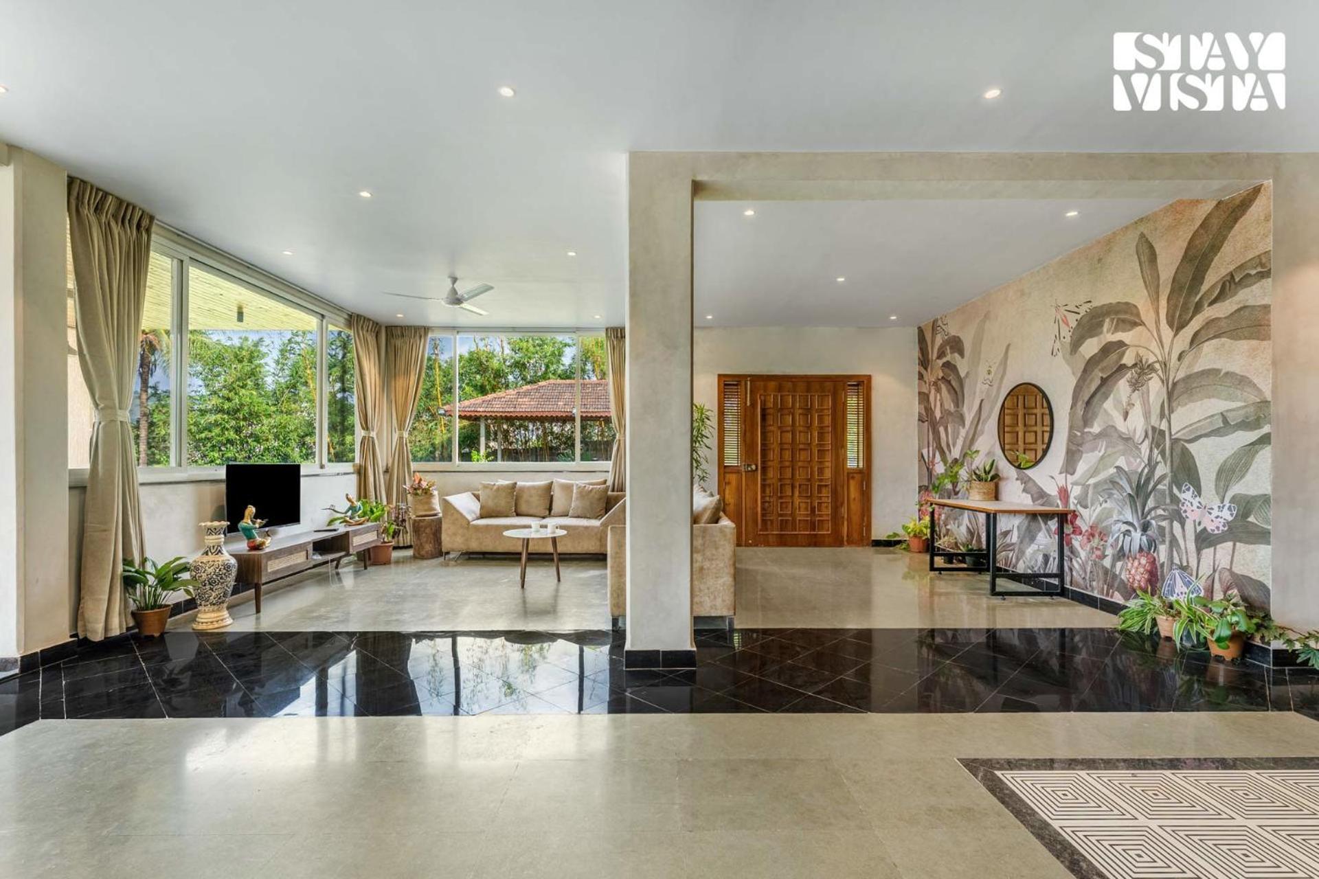 Stayvista At Countryside Meadows With Pool, Ac Pune Esterno foto